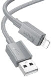 hoco. USB - Lightning 2.4A, X107, 1m, kábel, szürke
