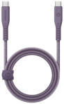Energea Flow USB-C USB-C, 1, 5m, 240W, 5A PD Fast Charge, kábel, lila
