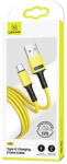 USAMS U52 USB-C 2A Fast Charge, 1m, kábel, sárga