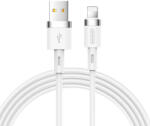 JOYROOM Liquid Silicone Data Cable N2 USB-A / Lightning 2.4A, 1, 2m, kábel, fehér