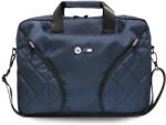 BMW Nylom Pockets & Metal Logo 16" Laptop Bag, laptop táska, sötétkék