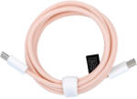  USB-C - USB-C PD QC3.0, 3A, 60W, C263 1, 5m, kábel, rózsaszín
