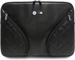 BMW Carbon Pockets & Metal Logo Sleeve 16", laptop táska, fekete
