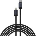DEVIA Gracious EC645 PD USB-C - Lightning, 1m, 27W, 3A, kábel, fekete