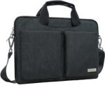 YESIDO WATERPROOF LAPTOP BAG 14 INCHES, laptop táska, fekete