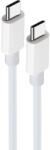 Maxlife MXUC-05 USB-C-USB-C, 1m, 60W, kábel, fehér