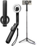 Spigen S571W MagSafe állvány Bluetooth, szelfibot, fekete