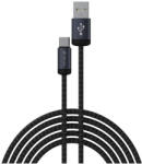 DEVIA Gracious EC649 USB - USB-C, 1m, 2A, kábel, fekete