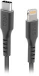  USB-C - Lightning adat- és töltőkábel, 1m, kábel, fekete