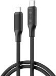 XO NB-Q265B PD USB-C - USB-C 60W, 1m, kábel, fekete