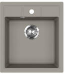 Evido Easy 45 gránit mosogató, egy medencés kivitel, 460 x 515 mm /platina/ (EASY 45 PLATINA)