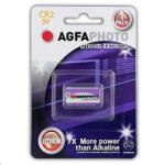 AgfaPhoto Baterie foto cu litiu AgfaPhoto CR2, blister 1buc (AP-CR2-1B) Baterii de unica folosinta