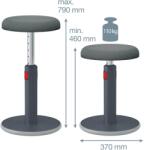 ESSELTE Scaun ergonomic Leitz Ergo Cozy, gri (65180089)