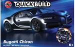 Hornby Airfix J6025 Quickbuild Bugatti Chiron fekete autó makett készlet (J6025)