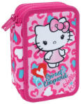 COOLPACK - Jumper 3 felszerelt 3 emeletes tolltartó - Hello Kitty - Sweet Leopard (F067035) (F067035)