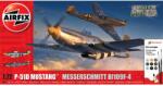 Hornby Airfix A50193 P-51D Mustang és Bf109F-4 Dogfight Double repülőgép makett készlet (A50193)