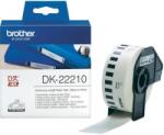 Brother Banda continua de hartie Brother DK22210, 29 mm x 30.48 m (Negru/Alb) (BRACC-DK22210)