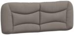vidaXL tópszínű szövet fejtámla párna 140 cm 374580 (374580VidaXL)