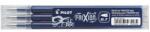 Pilot "Frixion Ball/Clicker" rollertoll betét, 0, 35 mm, törölhető, sötétkék (PFRBSK2)