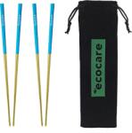 Ecocare Fém Sushi pálcika arany-kék csomagolásban 4 db