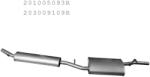 Edex 02.38 - Kipufogó közép dob DACIA DUSTER 1.6 (2010-2018) (E02_38)