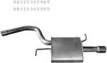 Edex 01.114 - Kipufogó hátsó dob AUDI A4 2.0 FSi (2002-2008) (E01_114)