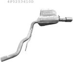Edex 01.93 - Kipufogó hátsó dob AUDI A6 2.0, 2.4, 2.8, 3.0, 3.2 (2004-2011) (E01_93)