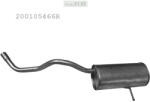 Polmostrow Kipufogó hátsó dob - Renault Captur / Clio IV 1.2 Tce (2013-2019) (P21_03)