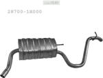 Polmostrow POLMO 10.91 - Kipufogó hátsó dob Hyundai i30 1.6i (2011-2016) (P10_91)