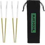 Ecocare Fém Sushi pálcika arany-fehér csomagolásban 4 db - alza