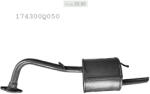 Polmostrow Kipufogó hátsó dob - TOYOTA Yaris 1.0i / 12V / 2012-2020 (P26_90)