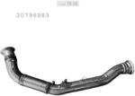 Polmostrow POLMO 70.36 - Kipufogó összekötő cső Renault Midlum / Volvo FL II (P70_36)