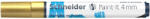 Schneider Marker cu vopsea acrilica Paint-It 320 4 mm Schneider AURIU - Set 5 (PMK018)