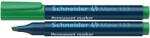 Schneider Marker permanent varf tesit 1-4 mm Schneider 133 VERDE - Set 10 (2927)