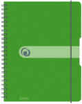 Herlitz Caiet a4 80f spira patratele eotg coperta pp verde opac - Set 2 (11293099)