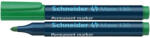 Schneider Marker permanent varf rotund 1-3 mm Schneider 130 VERDE - Set 10 (2926)