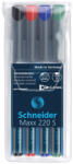 Schneider Marker OHP S fin permanent Schneider 4/set 220 0.4 mm (2356)