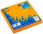 Info Notes Notes adeziv 75 x 75 mm 80 file briliant Info Notes PORTOCALIU - Set 12 (2839)