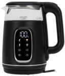 Adler Fierbator de apa Adler AD 1305BS, 1.7 l, 2200 W, Afisaj LED, Baza pivotanta 360, Filtru calcar, 5 presetari (Negru/Argintiu) (AD 1305 BS black silver) Fierbator