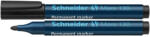 Schneider Marker permanent vârf rotund 1-3 mm Schneider 130 NEGRU - Set 10 (2926)