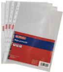 Herlitz Set 100 x Folie protectie Herlitz, A4, 50 microni, cristal (9486300)