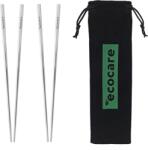 Ecocare Fém evőpálcikák Silver csomagolásban, 4 db