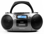 AIWA portabil retro boombox CD/kazetta/Bluetooth gri RC-250GY (RC-250GY)