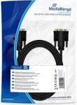 MediaRange Cablu de conectare monitor MediaRange DVI/DVI 2 m Negru (mrcs129)