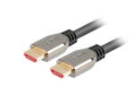 Lanberg Cablu Lanberg CA-HDMI-30CU-0010-BK HDMI - HDMI 1m Gray (ca-hdmi-30cu-0010-bk)