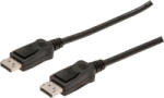 ASSMANN Cablu Assmann, 2 x Displayport tata, 5m, Negru (ak-340103-050-s)