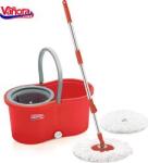 Vanora Set Curatenie Cu Mop Rotativ, Clean360, Rosu (vn-ulf-2colr) - cel