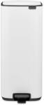 Brabantia Cos de gunoi Brabantia Bo Pedal 1010120, 30 l, Inchidere usoara, Baza antiderapanta, Alb (1010120) Cos de gunoi