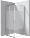 Deante Funkia Evo cabină de duș 90x90 cm pătrat crom luciu/sticlă cu model KYC0E99P (KYC0E99P)
