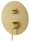 SAT Aurum zuhany és kád csaptelep süllyesztett egység nélkül szálcsiszolt arany SATBAUR215VBG (16351670131.2 BRUSHED)